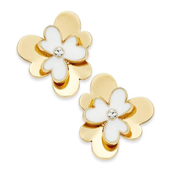 kate spade Jewelry - HOST PICK*Kate Spade Pansy Blossom Studs*